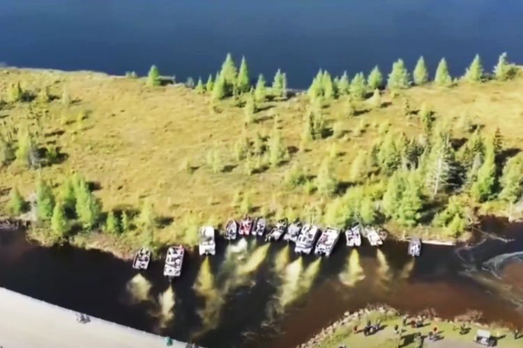 Aneh tapi Nyata! Pulau di Danau Chippewa Amerika Ini Bisa Bergerak dan Didorong dengan Kapal, Kok Bisa?