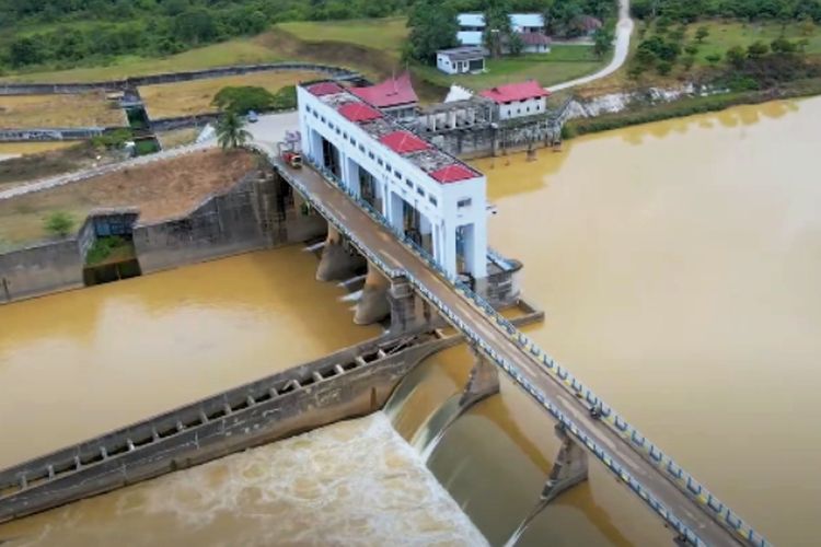 Perannya Multifungsi, Bendungan Terbesar di Sumatera Barat Ini Jadi Jembatan Kampung di Dharmasraya Hingga…