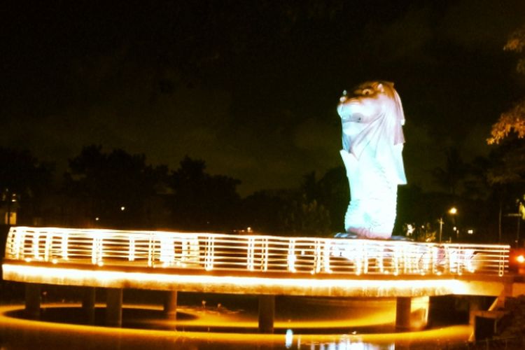 Singapura Tutup Akses Patung Merlion, Kawasan Elit di Surabaya Jawa Timur Juga Punya View Serupa, Lokasinya?