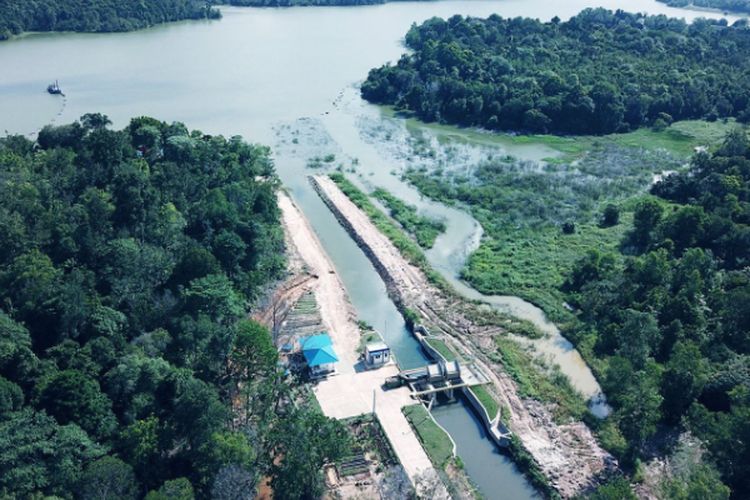Genangannya 75 ha, Waduk Tertua di Batam Kepri ini Masih Beroperasi dan Miliki Bentang Alam Bak Danau Buatan