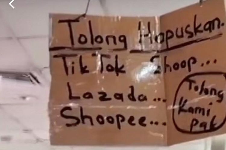 Heboh, Pedagang Tanah Abang Minta Pemerintah Tutup E-Commerce Lainnya, Netizen: Dikasih Hati Minta Jantung