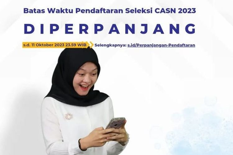 Kabar Baik! BKN Perpanjang Pendaftaran CPNS, Himbau untuk Tidak Submit di Waktu Akhir