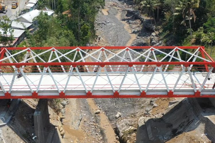 Update! Progres Pembangunan Jembatan Kali Glidik di 2 Kabupaten Jawa Timur, Penghubung  Lumajang – Malang?