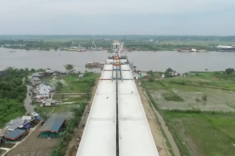 Habiskan Anggaran Rp22,16 T! Begini Proyek Pembangunan Jembatan Tol Sumatera, Terpanjang di Indonesia!