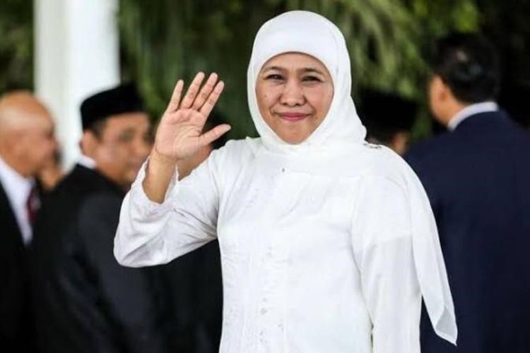 Adu Kuat Poros Capres, Khofifah Disebut Sebagai Lawan Kuat Dua Cawapres Asal Jawa Timur, Potensi Bagi Prabowo?