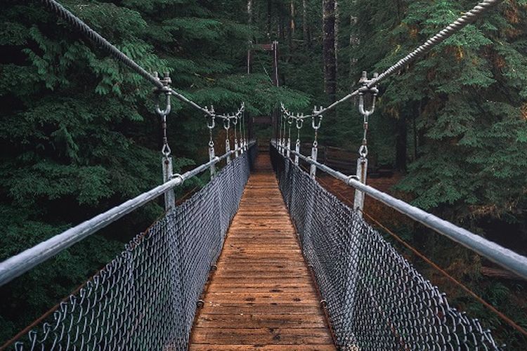 Telan Dana Rp15,1 Miliar, 3 Jembatan Gantung di Sintang Kalimantan Barat Hanya Bisa Dilalui Pejalan Kaki?