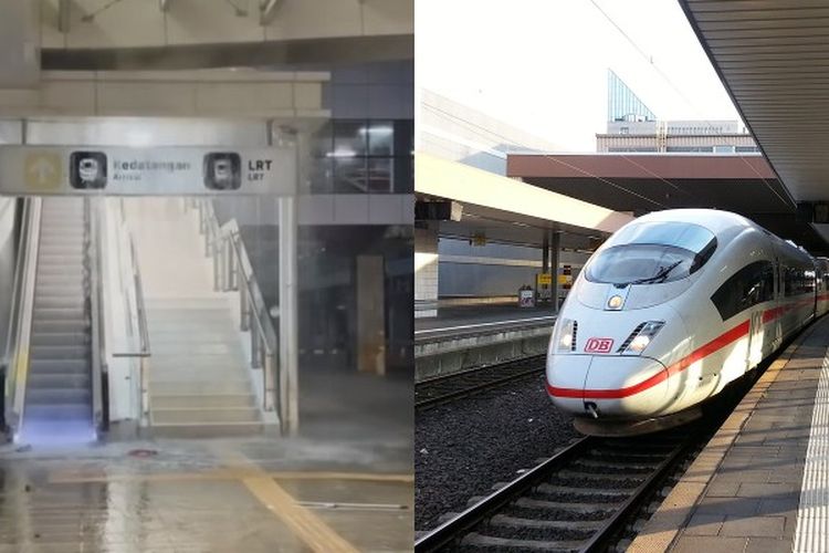 Telan Dana Rp108 Triliun! Belum Satu Tahun Beroperasi, Atap Stasiun Kereta Cepat Halim Sudah Bocor