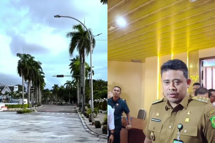 Viral! Banyak Pengendara Motor Terpeleset di Simpang Jalan Sudirman, Ini Tanggapan Wali Kota Medan Bobby Nasution