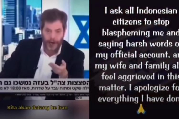 Presenter Israel Akhirnya Minta Maaf Gegara Diserang Netizen Indonesia Setelah Jumawa Akan Hancurkan Palestina