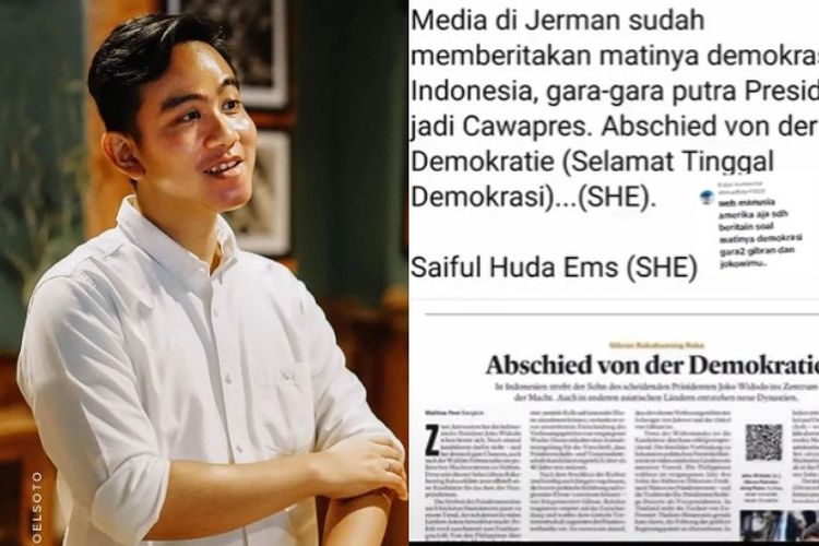 Gibran Jadi Cawapres Hingga Ramai Disebut ‘Dinasti Politik’, Kini Media Asing Sorot Demokrasi Indonesia