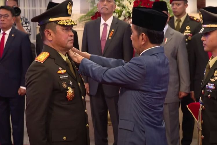 SAH! Presiden Jokowi Lantik Maruli Simanjuntak Jadi KSAD, Intip Sosok Pengganti Agus Subiyanto, Menantunya Luhut?