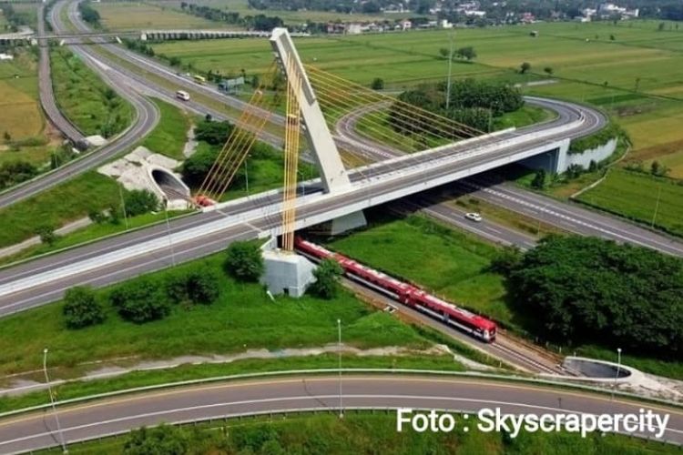 Saingi Rotterdam Belanda, Jalan Tol Solo-Ngawi Miliki Jembatan Berstruktur Estetik, Gunakan Penghubung Khusus