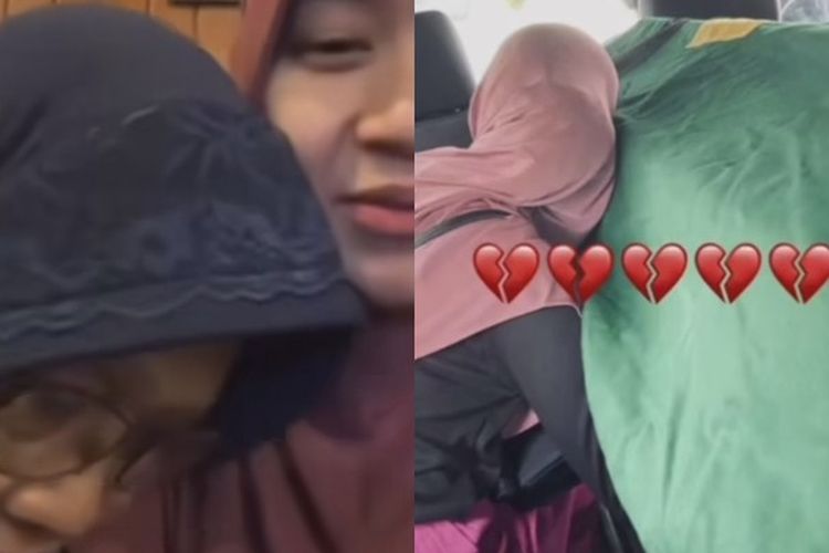 Sedih! Asyik Bersenda Gurau, Ibu Wanita Ini Tiba-tiba Meninggal dalam Pelukan dan Bikin Warganet Terharu: Khusnul Khotimah