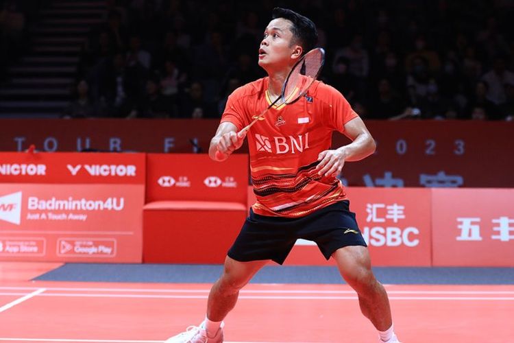 Link Live Streaming BWF World Tour Finals 2023: Adu Gebuk Anthony Sinisuka Ginting vs Viktor Axelsen