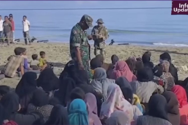 Pengungsi Rohingya Kembali Mendarat di Pidie Aceh, Jumlahnya Diperkirakan Capai 200 Jiwa!