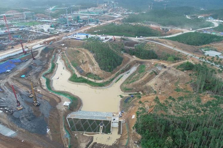 Dananya Hampir Rp500 Miliar, Embung KIPP di IKN Ini Langsung Dibangun 14 Buah Sekaligus, Selesai Kapan?