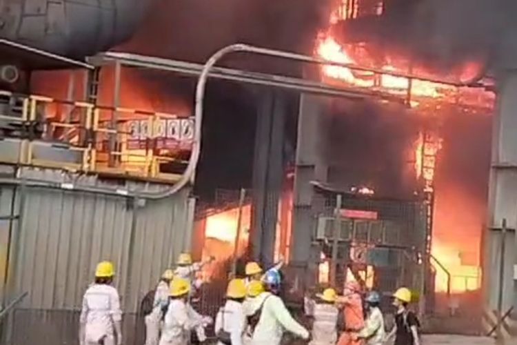 Meledak! Smelter Nikel di Morowali Sulawesi Tengah Kobarkan Api Besar, Cek Kronologi dan Jumlah Korban Jiwanya