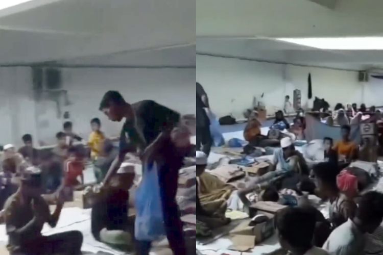 Berulang Kali Lakukan Aksi Mogok Makan, Ratusan Warga Rohingya di Aceh Diduga Tuntut Hunian Lebih Layak, Benarkah?