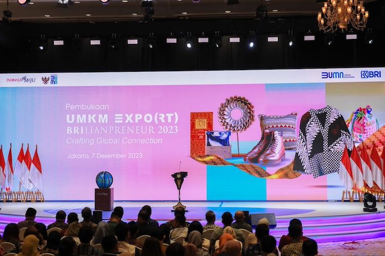 Di UMKM EXPO(RT) BRILIANPRENEUR 2023 Influencer Reza Pahlevi Bagi Tips UMKM Sukses di Medsos