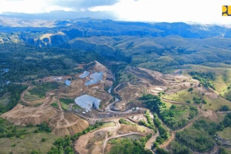 Dananya Capai Rp1,4 Triliun, Bendungan Raksasa di NTT Ini Diramalkan Bisa Melipatgandakan Produksi Beras, Progresnya…