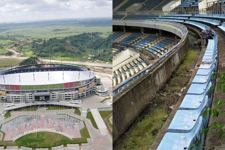 Rp800 Miliar Terbuang Percuma, Kalimantan Timur Punya Stadion Internasional yang Mangkrak, Nasibnya Kini…
