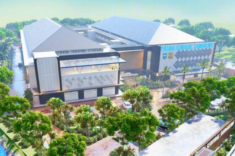 Disokong Dana APBN Rp40 Miliar, Banten Pugar Pasar Tradisional Kumuh di Serang, Ditargetkan Rampung Juni 2024