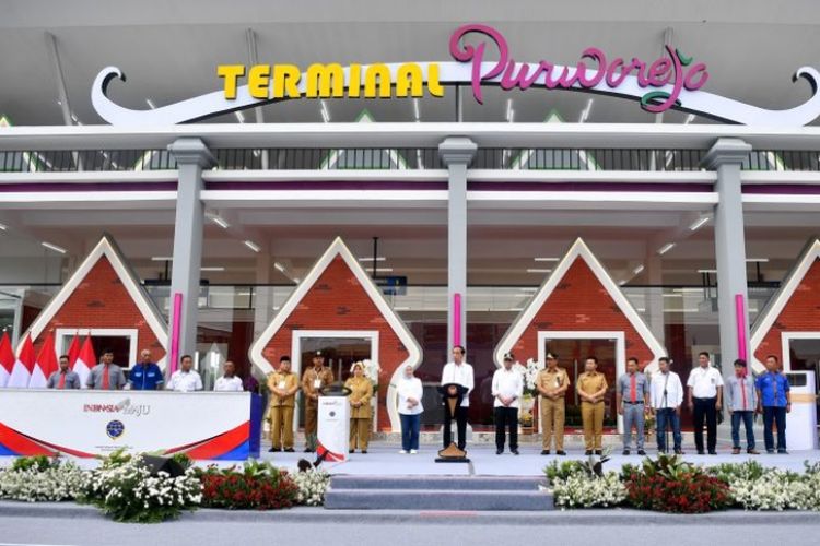 Kucurkan Rp151,6 Miliar, 4 Terminal Bus Tipe A Berhasil Diresmikan Presiden Jokowi Jelang Akhir Jabatan, Ada di Kota Mana Saja?