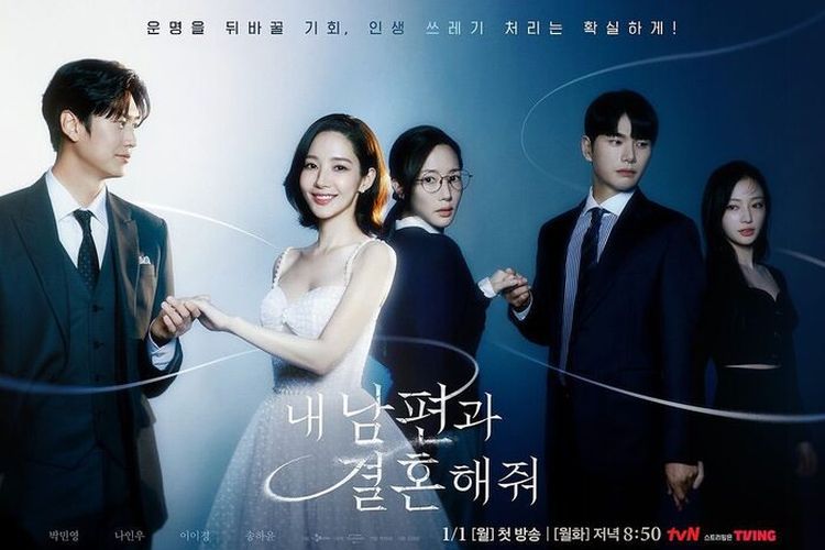 Drama Marry My Husband Menjadi K-Drama Pertama yang Duduki Puncak Tangga Global Amazon Prime Video