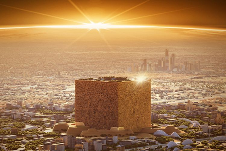 Peras Dana Rp9,6 Kuadriliun, Mega Proyek Arab Saudi Ini Tuai Kontroversi Gegara Bentuknya, Kok Bisa?