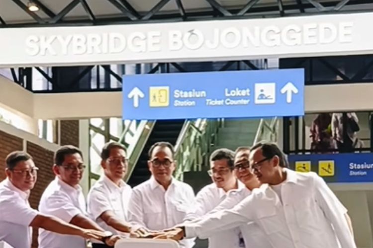 Baru 2 Bulan Diresmikan, Proyek Skybridge di Stasiun Bojonggede Senilai Rp18,33 Miliar Ini Bersiap Babat Lahan 300 M2 Lagi