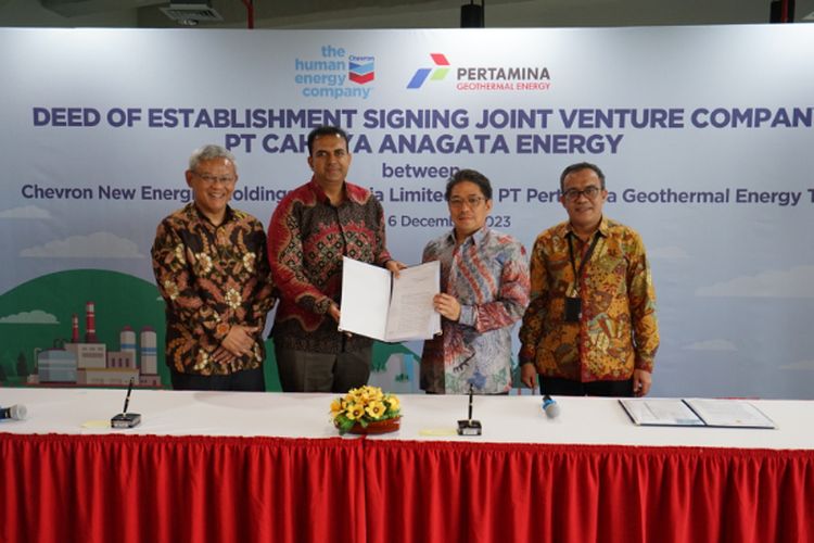 Laba Bersih 133,4 Juta USD, Pertamina Geothermal dan Chevron Bentuk Perusahaan Baru Demi Gali Panas Bumi di Lampung, Siapa Pemegang Saham Dominan?
