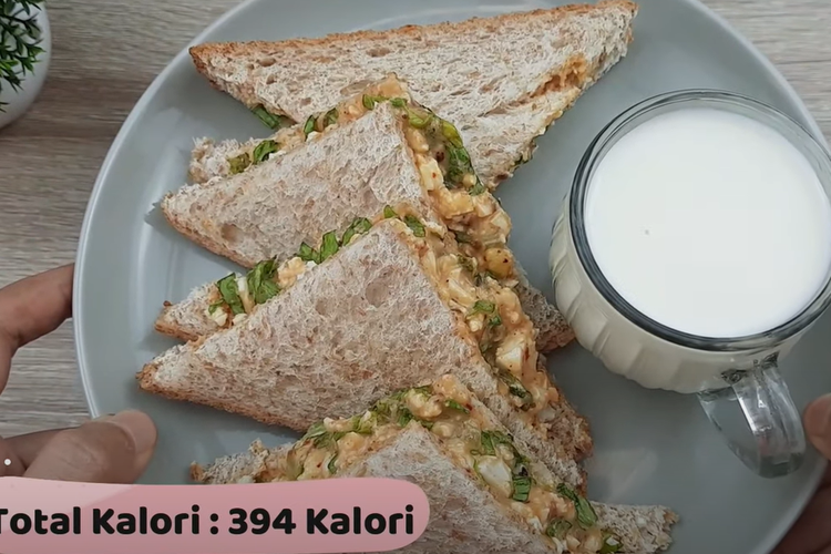 Meleleh di Mulut! Inilah Resep Sandwich Telur Mayo Untuk Diet, Cocok Jadi Variasi Menu Takjil Sehat dan Bergizi