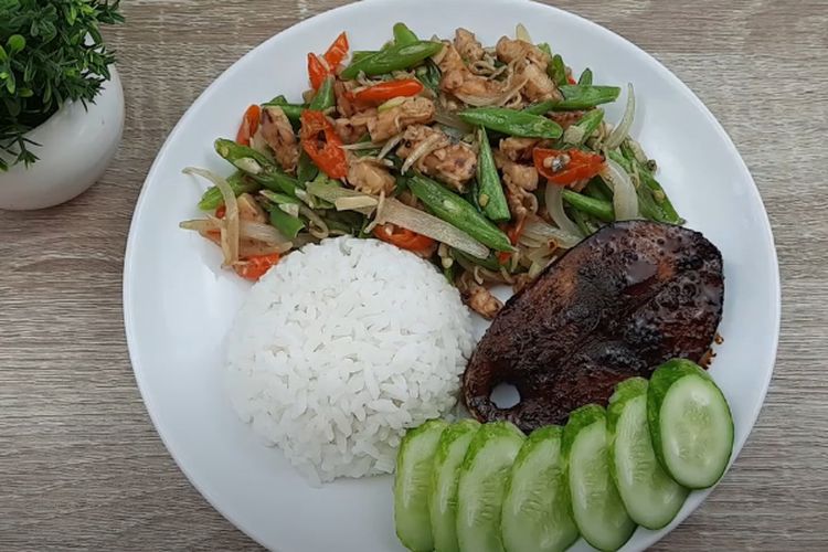 Resep Tumis Buncis Tempe dan Tongkol Bakar, Inspirasi Set Lengkap Menu Buka Puasa Untuk Orang Diet yang Menggugah Selera