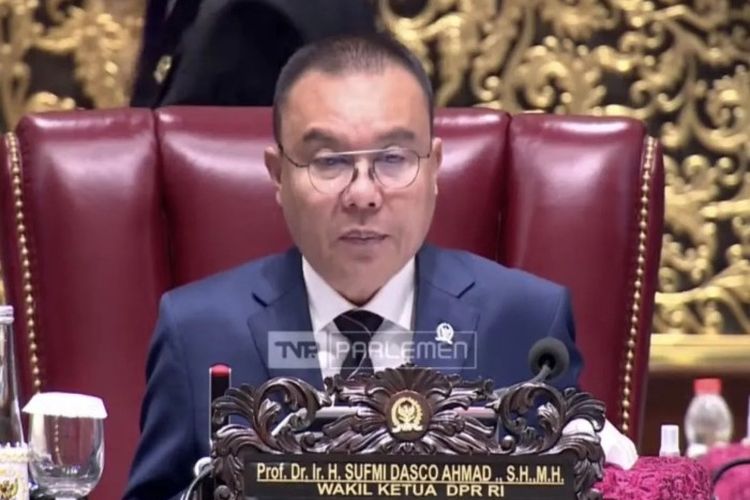 Puan Maharani Tak Hadir, Dasco Ahmad Pimpin Rapat Paripurna DPR RI