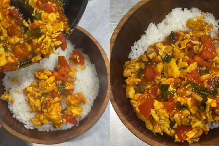 Cocok Untuk Anak Kos, Begini Cara Memasak Rice Bowl Low Budget Cuma Modal Telur