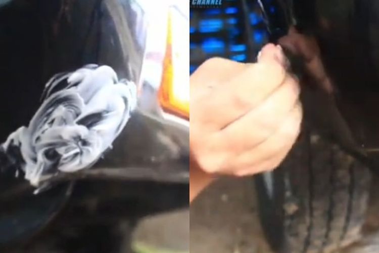 Cuma Pakai 2 Bahan yang Ada di Rumah, Begini Cara Menghempaskan Baret Mobil, Auto Kinclong!