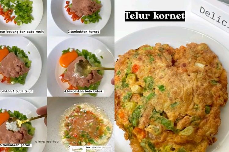 Bingung Mau Sahur Apa? Ini Resep Mudah Bikin Telur Kornet untuk Menu Ramadhan Anak Kos