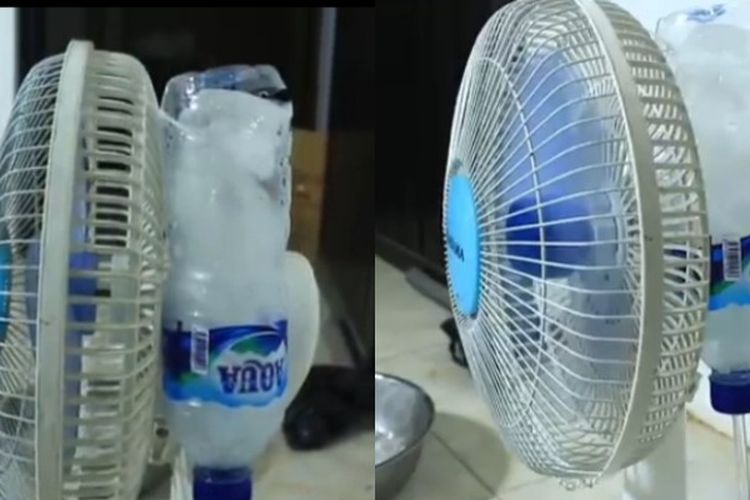 Gak Perlu Takut Panas, Begini Cara Merubah Kipas Angin Jadi Super Dingin seperti AC, Hanya Tambah Ini!