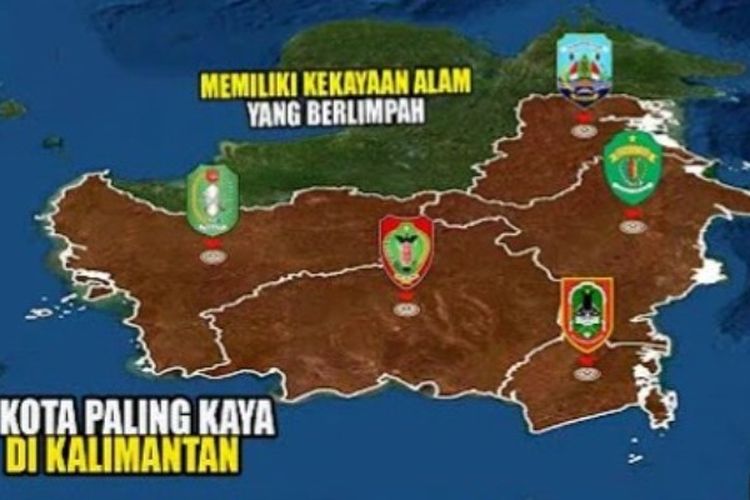 Bukan Balikpapan, Ini Dia 5 Kota Terkaya di Pulau Kalimantan, Nomor Satunya Bikin Geleng-geleng Kepala