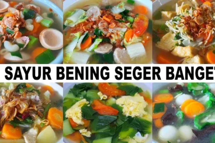 7 Resep Menu Sahur Berkuah Tanpa Santan, Keluarga Pasti Ketagihan