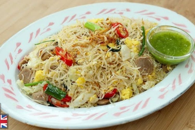 Wangi dan Spesial, Resep Bihun Goreng Putih Menu Buka Puasa Rumahan yang Menggugah Selera