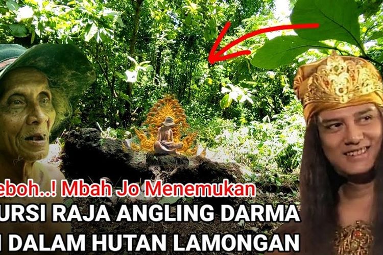 Pria Asal Lamongan Ini Tak Sengaja Temukan Kursi ‘Keramat’ Raja Angling Dharma di Pendalaman Hutan Jawa Timur
