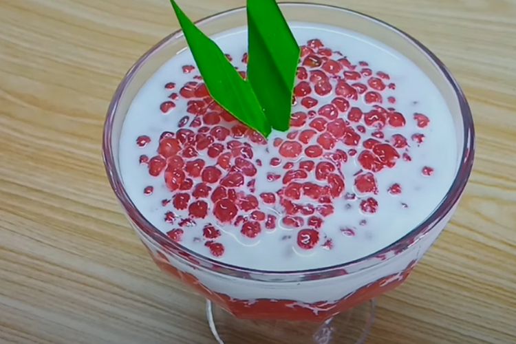 Cuma 3 Bahan Sederhana Sudah Jadi Menu Takjil Murah Meriah Dari Bola Sagu Mutiara, Cocok Buat Sajian Makanan Buka Puasa Untuk Tamu