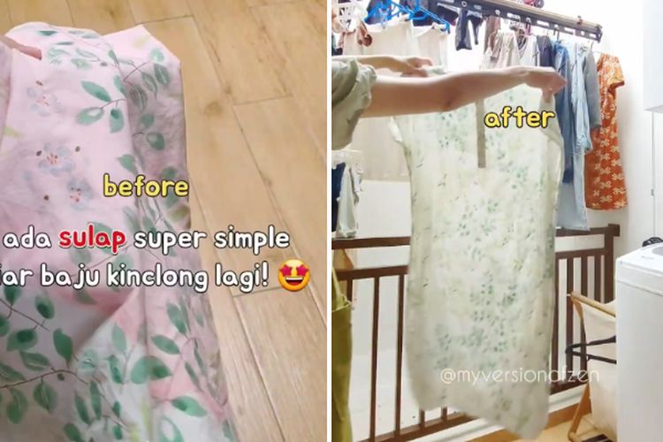 Baju Kelunturan Jangan Dibuang Dulu, Ikuti Trik Super Simpel Mengatasi Pakaian Luntur Bermodal 1 Bahan, Warnanya Auto Jadi Baru Lagi Lho!