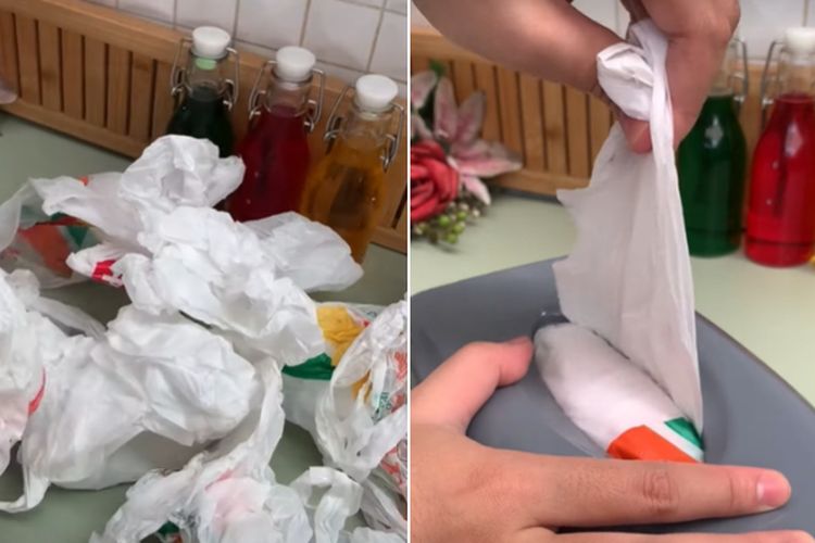 Dijamin Anti Hambur! Ini Dia Tips Menyimpan Plastik Kresek Bekas Agar Rapi dan Mudah Diambil
