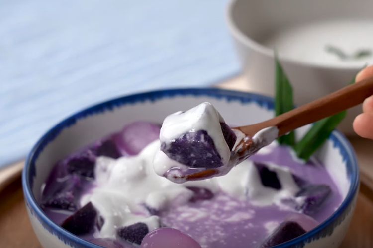 Resep Kolak Ubi Ungu Mudah Cuma 7 Langkah, Nikmat dan Enak Legit Buat Takjil Buka Puasa