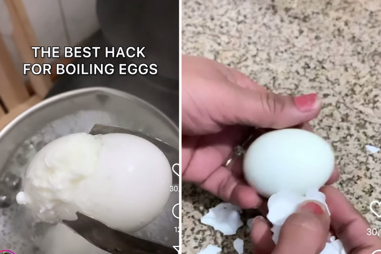 Bukan Pakai Air! Begini Trik Merebus Telur Menggunakan Es Batu, Hasilnya Lebih Mulus dan Utuh