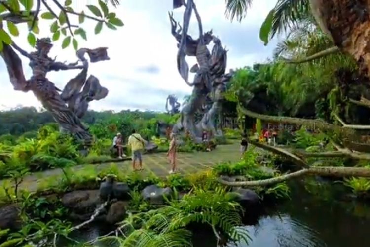Suguhkan Kemegahan Puluhan Patung Batu, Taman di Bali Ini Jadi Tempat Wisata Hits dengan Spot Foto Instagramable