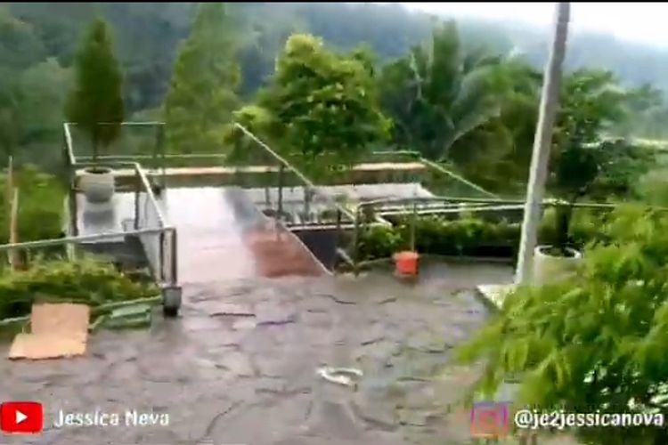 Nikmati Kemegahan Gunung Slamet Lewat Kafe di Banyumas, Suguhkan Suasana Hijaunya Hamparan Sawah