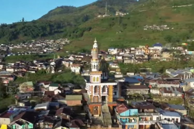 Luasnya 344,65 Hektare, Desa Wisata di Wonosobo Ini Punya Masjid Megah di Bawah Lembah Gunung
